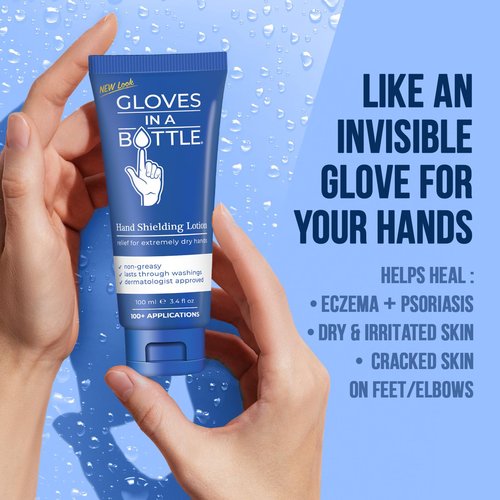 Gloves In A Bottle Shielding Lotion 3.4oz/100ml Tube + 2oz Combo - Second Skin for Hands & Body