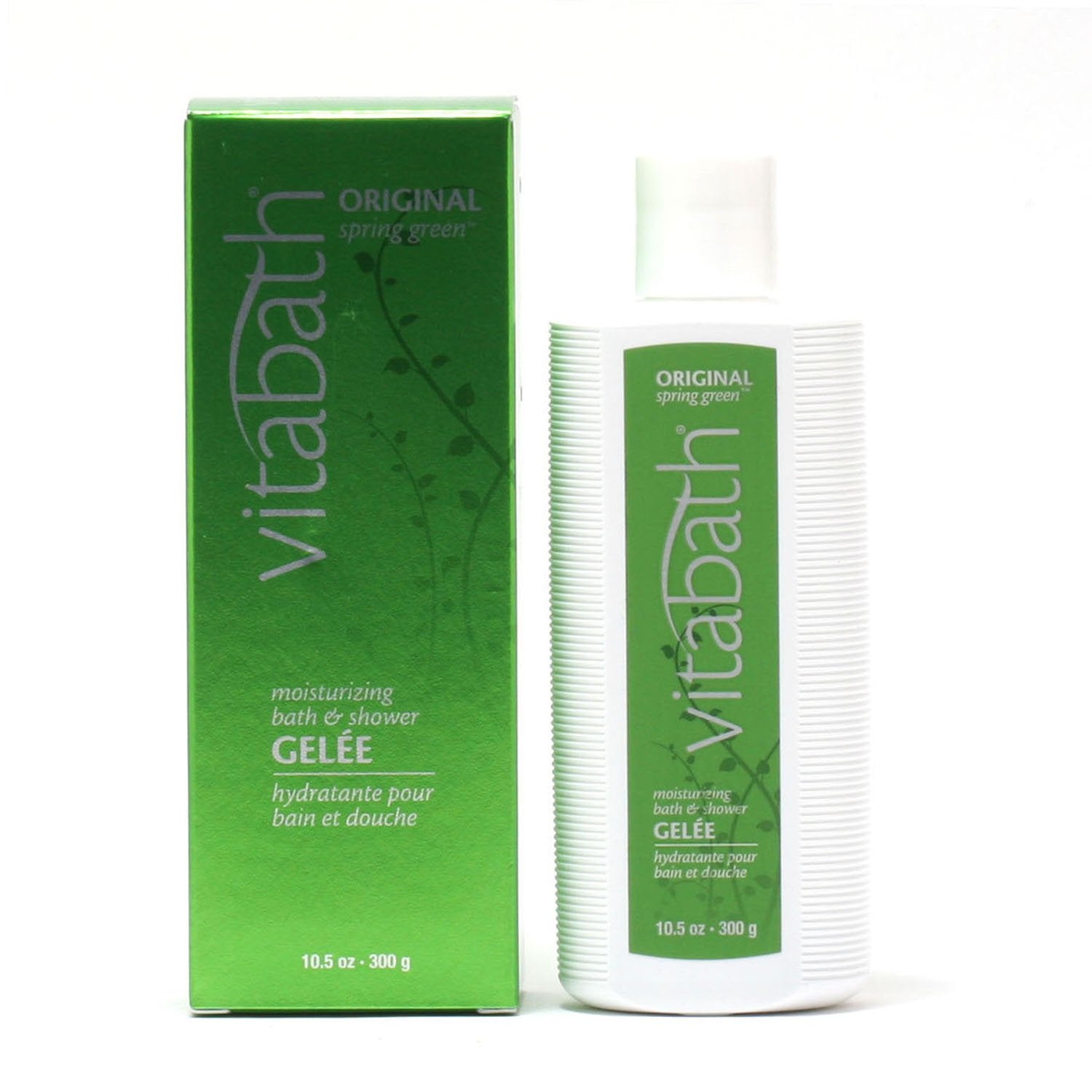 Vitabath Original Spring Green Bath & Shower Gelee - Moisturizing Formula (10.5 Oz)