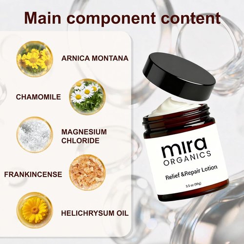 Mira Skin Relief & Repair Cream - Intense Nourishing Moisturizer for Daily Hydration | Soothes Dryness, All Skin Types