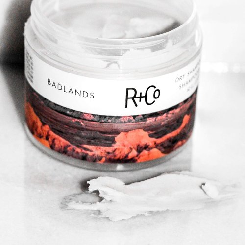 R+Co Badlands Dry Shampoo Paste - Part Dry Shampoo & Styling Paste | Adds Texture & Matte Finish