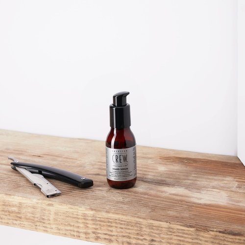 American Crew Beard Conditioner Serum, Conditioning Oil Blend for a Soft, Shiny & Smooth Beard, 1.7 Fl Oz