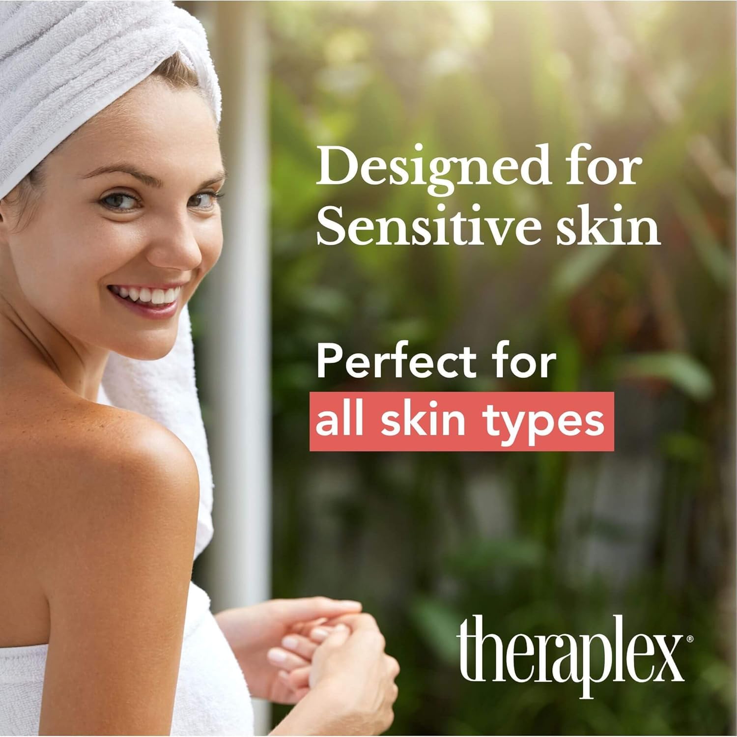 Theraplex Hydro Lotion - Fragrance-Free, Hypoallergenic, Dermatologist Recommended | 8 oz, No Parabens