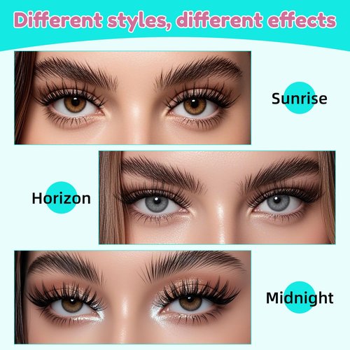 Lash Clusters Kit 144pcs Wispy Eyelash Extensions Kit 3 Styles Eyelash Clusters Individual Lashes Extension Kit with Lash Bond and Seal, Remover, Lash Tweezers DIY at Home(SMH,C-Mix8-16mm Kit)