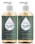 Puracy Organic Hand Soap - Moisturizing Natural Gel for Soft Skin | Cucumber & Mint 2-Pack (12 fl. oz)