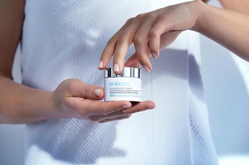 M-61 Hydraboost Cream - Ultra-Nourishing Face Cream with Hyaluronic Acid & Peptides | 1.7 Fl Oz | Made in USA