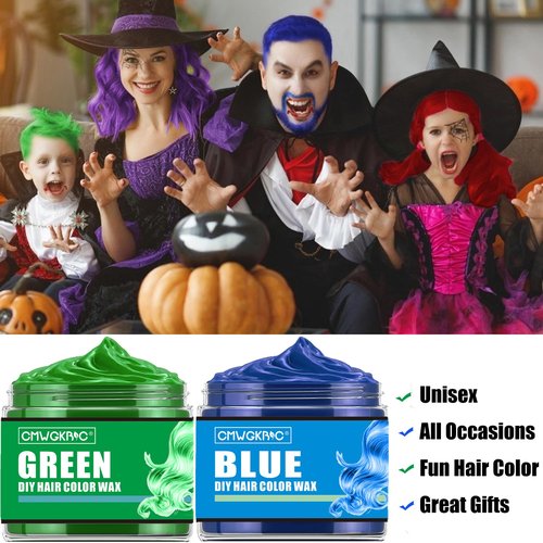Skiennix Temporary Hair Color Spray - Vibrant Colors for Kids & Teens | Green, Red, Blue, Purple