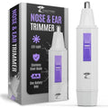 ToiletTree Products Nose Hair Trimmer for Women with LED Light - with Stainless Steel Blades, Water Resistance - Ear Nasal Hair Cutter/Removal