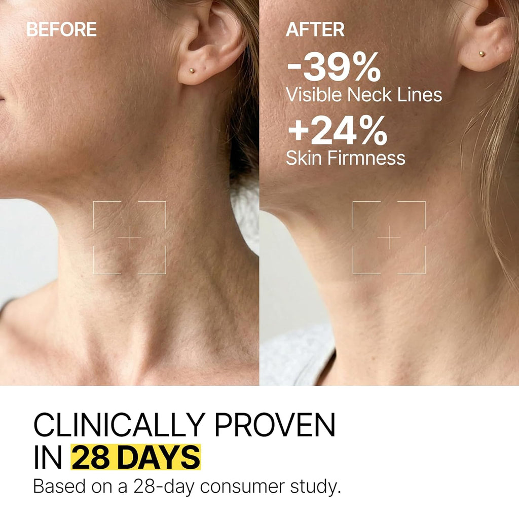 Z:SEA Neck Firming Cream - Anti-Aging Tightening & Lifting Moisturizer for Crepey Skin | 5.29 Oz