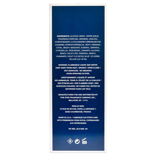 Royal Copenhagen Musk Cologne Spray - 3.4 Oz | Invigorating Fragrance for Men