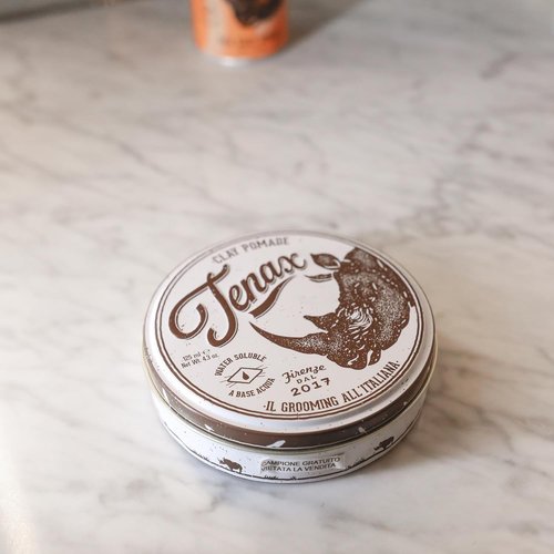 Tenax Clay Pomade for Men - Adds Volume & Texture for Damp or Dry Hair | 3.5 oz