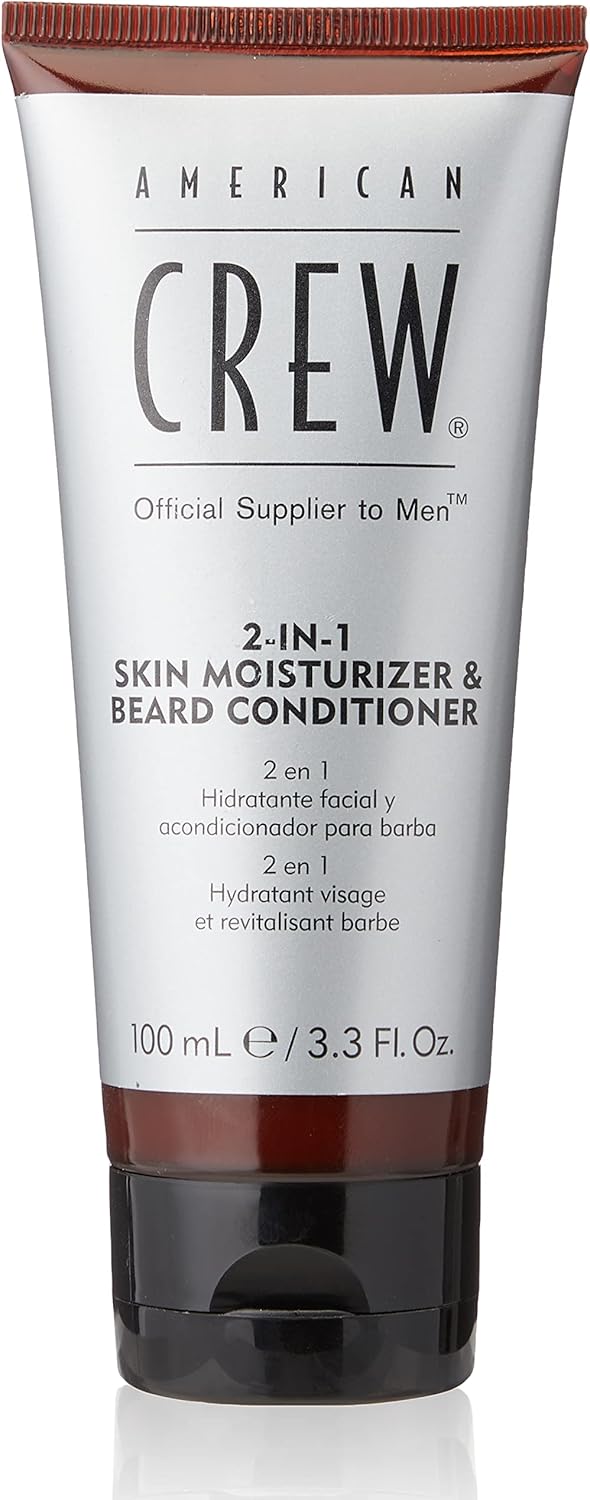American Crew Shaving Moisturizer & Beard Conditioner - Hydrating Formula, 3.4 Ounce