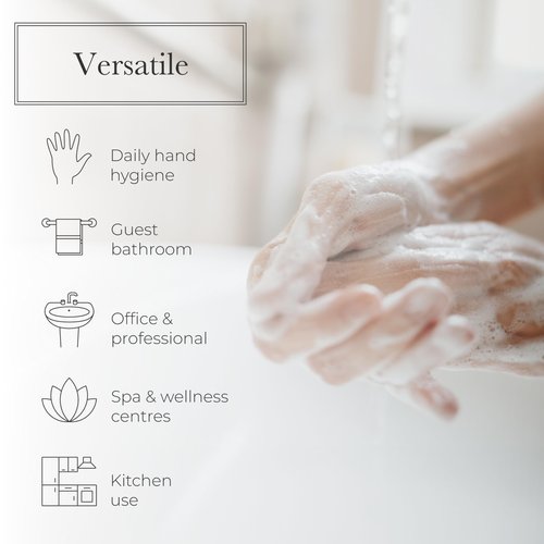 Pecksniff's Hand Wash - Liquid Hand Soap for Soft Skin, Natural, Revitalising, Hydrates and Moisturises, Handcrafted in England, Cruelty Free, Gift of Luxury 480ml/16.2 fl oz (Sandalwood & Vanilla)