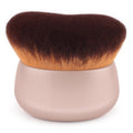 Skiennix 75MM Extra Large Self Tanner Kabuki Brush - Ultra Soft Vegan Bristles for Flawless Body Makeup | Khaki