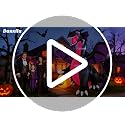 Purple 12FT Halloween Inflatable Dragon with Pumpkin Outdoor Decoration