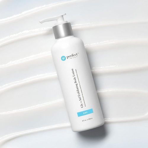 Perfect Image Gly + Sal Exfoliating Body Lotion - 8% Glycolic & 2% Salicylic Acid with Green Tea & Papaya, 8 oz