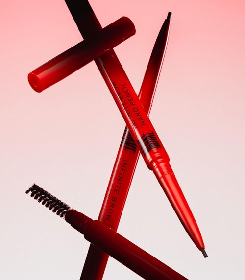MAKE Beauty Nano Brow Micro Eyebrow Pencil - Long-Lasting, Smudgeproof Precision Liner | Warm Brown Shade