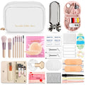 Bridal Emergency Kit 40+ Wedding Day Essentials Survival Set for Bride & Bridal Party (White)