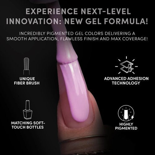 Chaun Legend UV Gel Nail Polish, 0.5 Ounce Long Lasting Salon Quality, Bubble Free Professional Manicures, Quick Dry, High Shine, Can't Elope LG5032 (creamy white)