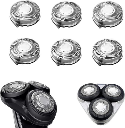 SH50 Compatible Replacement Head for Norelco Series 5000 Shavers - High Compatibility with Philips S5000/S6000 Models | 1-Pack