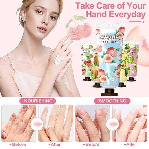 20 Pack Hand Cream Gift Set,Easter Basket Stuffers,Hand Lotion for Dry Hands,Gifts for Women,Teengirls,Mothers Day Gifts,Nurses Week,Teacher Appreciation,Thank You Gifts, Small Gifts Unisex Bulk 20ml