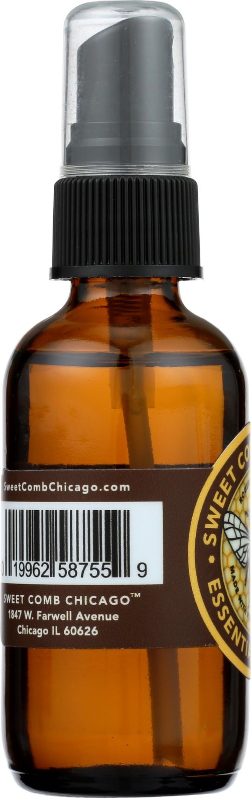 Sweet Comb Chicago Essential Beard Oil: Great for Moisturizing Men's Beards, Mustaches and Skin, Great Gift for the Bearded Man in Your Life, Birthday, Christmas
