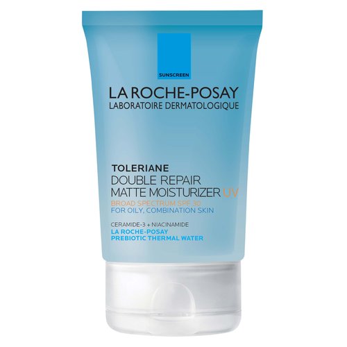 La Roche-Posay Toleriane Double Repair Matte Moisturizer SPF 30, Lightweight Daily Face Moisturizer for Oily Skin & Combination Skin, With Niacinamide & Vitamin B3, Oil Free, Fragrance Free
