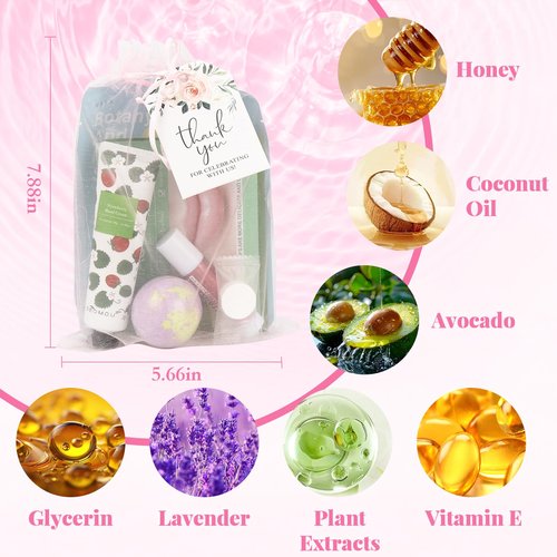 120 PCS Spa Party Supplies for Girls, Sleepover Party Supplies for Girls, Skincare Set, Include Face & Lip Masks, Foot Bath Bombs, Hand Cream, Lip Balm, Under Eye Patches, Spa Birthday Party Favors