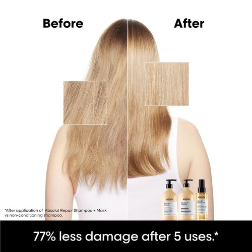 L'Oréal Professionnel Paris Absolut Repair Conditioner - Nourishing Treatment for Dry, Damaged Hair | Restores Shine and Strength