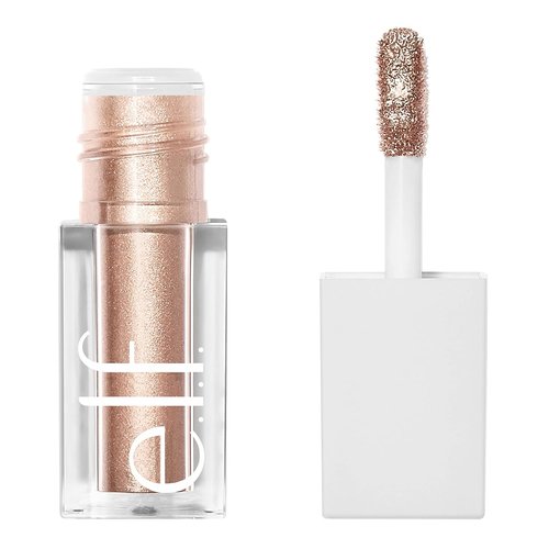 e.l.f. Liquid Metallic Eyeshadow - Gel Formula for Bold Eye Looks | Vegan & Cruelty-Free, Moon, 0.1 Fl Oz