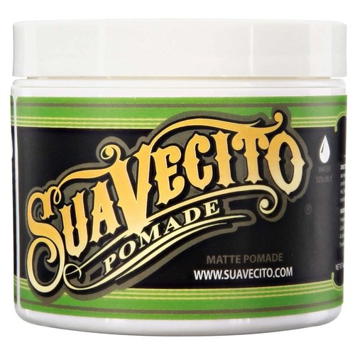 Suavecito Pomade - Matte Finish Hair Pomade for Men | Medium Hold, Shine-Free, 5 oz