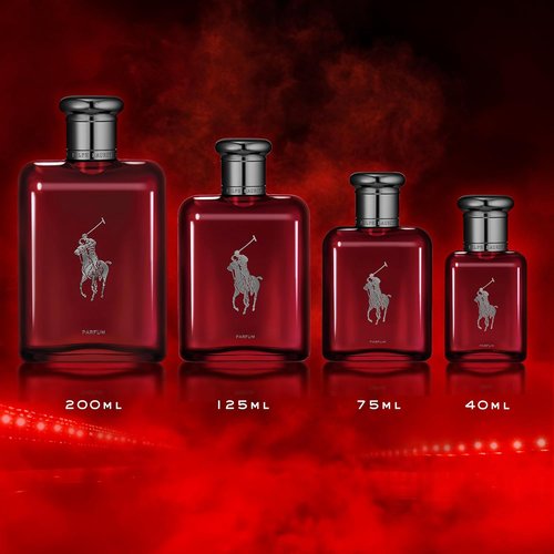 Ralph Lauren Fragrances - Polo Red Men's Cologne - Intense Ambery & Woody Parfum with Absinthe, Cedarwood, Musk