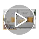 24x24 Inch Taupe Pillow Shams Set of 2 - Striped Corduroy Velvet European Throw Pillowcases for Bed Decor