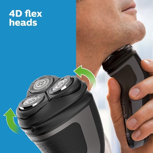 Philips Norelco Rechargeable Electric Shaver - Pop-Up Trimmer, Model S1211/81