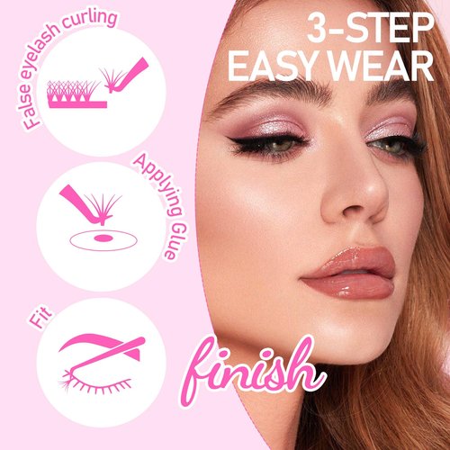 Arison Lashes Double Layers 4DW Shape Eyelash Extension Natural Soft Volume 0.07mm D Curl 8-15mm Mix Premade Fans Faux Mink Matte Black 12 rows