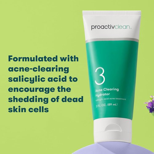 Proactiv Clean Acne Clearing Hydrator | Gentle Daily Moisturizer with Salicylic Acid & Hyaluronic Acid - 3oz