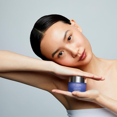 Olivanna Intense Repair Night Cream - Hydrating Face Moisturizer with Natural Ceramides & Hyaluronic Acid - 1.6 oz