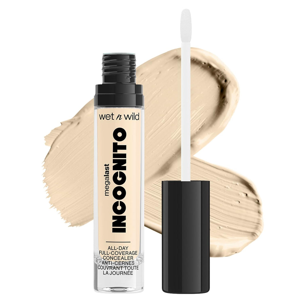 Wet n Wild Mega Last Concealer - All-Day Full Coverage in Fair | 0.18 Ounce