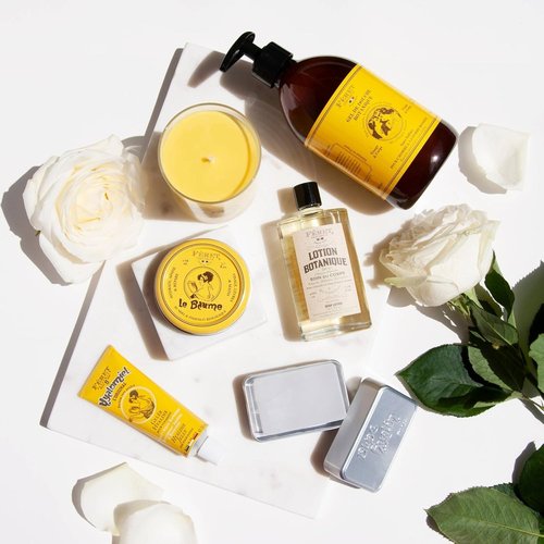 Feret Parfumeur Botanical Hand & Body Liquid Soap - Hydrating Lavender, Rosemary & Orange Peel Cleanser | 500ml