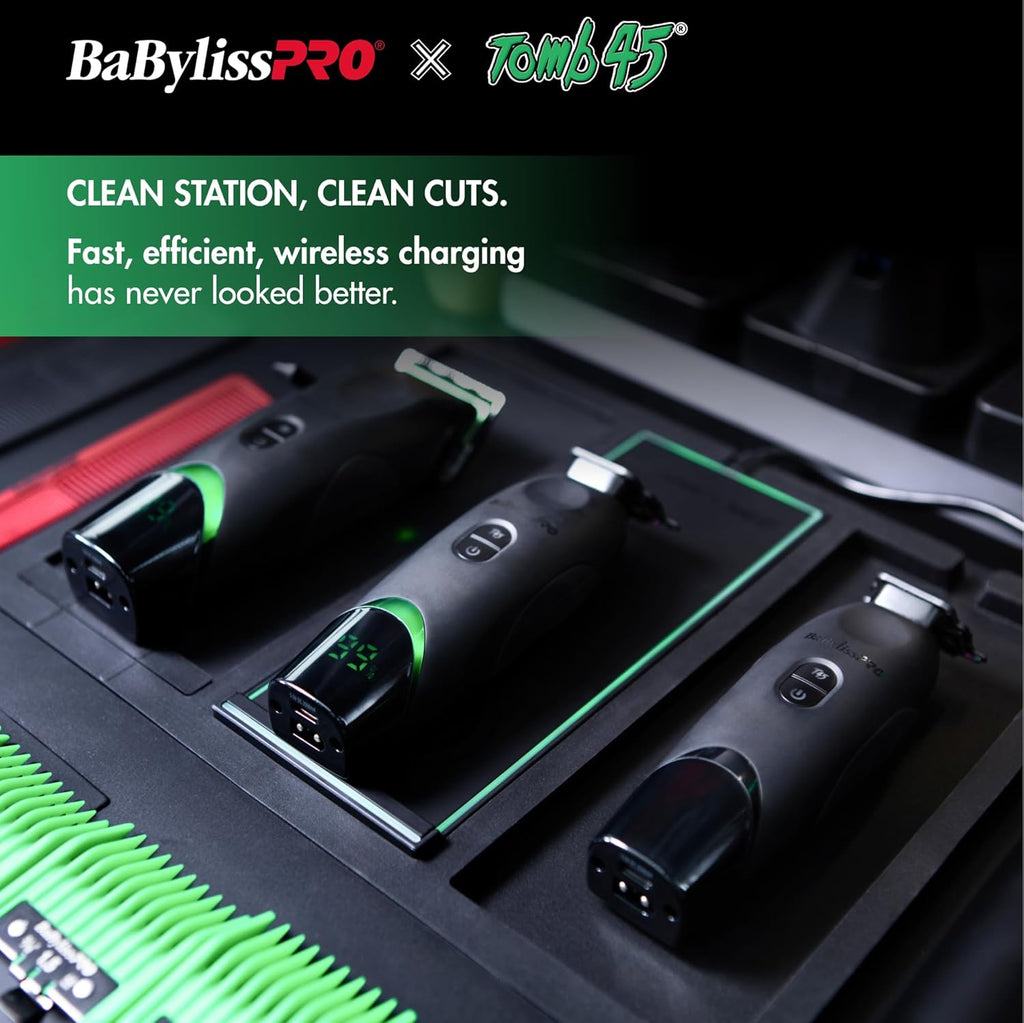 BaBylissPRO Wireless-Charging Clipper & Trimmer | Professional Grooming Tool