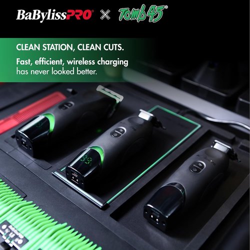 BaBylissPRO Wireless Charging Pad - Fast Charging for All Devices | Sleek Design & Compact Size