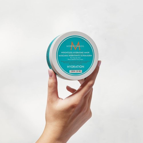 Moroccanoil Weightless Hydrating Hair Mask - Deep Moisture Treatment for All Hair Types