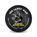 Badass Beard Care Beard Wax For Men - The Ladies Man, 2 oz - Softens Beard Hair, Leaves Your Beard Looking and Feeling More Dense