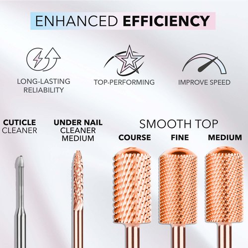 Kiara Sky Cuticle Cleaner Drill Bit | Fine Grit