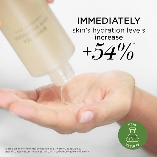 Elizabeth Arden White Tea Toning Lotion - Hydrating Bi-Phase Face Toner, Alcohol-Free & Vegan, 6.76 fl oz
