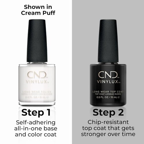 CND Vinylux Nail Polish - Longwear Nude Color with Gel-Like Shine | Chip Resistant, 0.5 Fl Oz