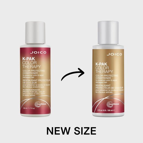 Joico K-PAK Color Therapy Conditioner - Color Protection & Shine Boost | Repair Damaged Hair with Keratin & Argan Oil