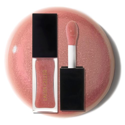 Laura Geller New York Lip Oil - Hydrating Squalane Gloss in Mauve Along - Fine Shine & Shimmer