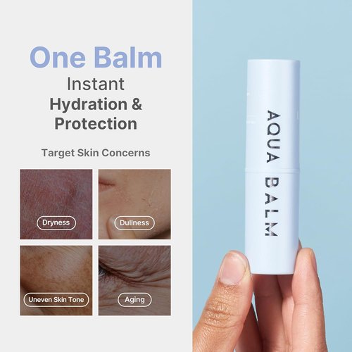 KAHI Aqua Balm Stick - Lightweight Korean Sun Stick & Eye Treatment Balm for Deep Moisture