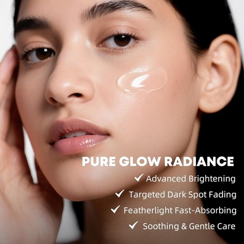 **Regine Switzerland Vitamin C Serum - Brightening Anti-Aging Formula with Hyaluronic Acid & Vitamin E for Sensitive Skin**