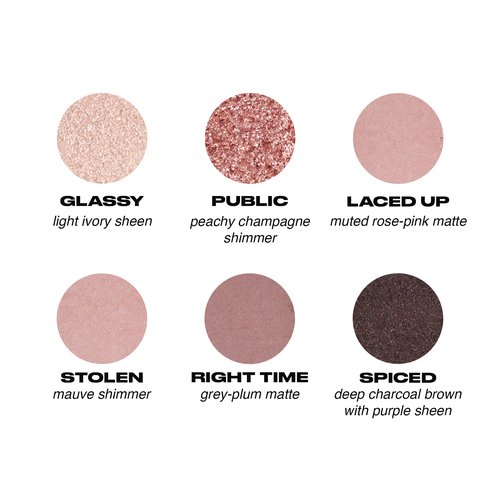 URBAN DECAY Naked 3 Mini Eyeshadow Palette - 6 Soft Pink Shadows, Multi-Use Matte & Shimmer Finishes, Ultra-Blendable Everyday Rosy Neutrals, Long-lasting Up to 12HR Wear, Travel Makeup with Mirror